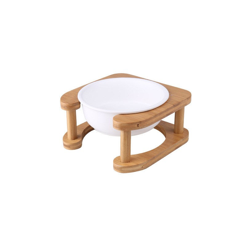 Ceramic cat bowl cat food bowl cat food