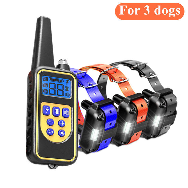 800m Electric Dog Training Collar Anti-barking Device