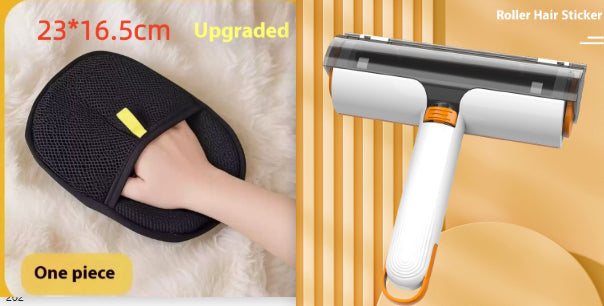 2 In 1 Pet Hair Removal Roller Multifunctional Portable Washable Hair Removal Brush Pet Supplies